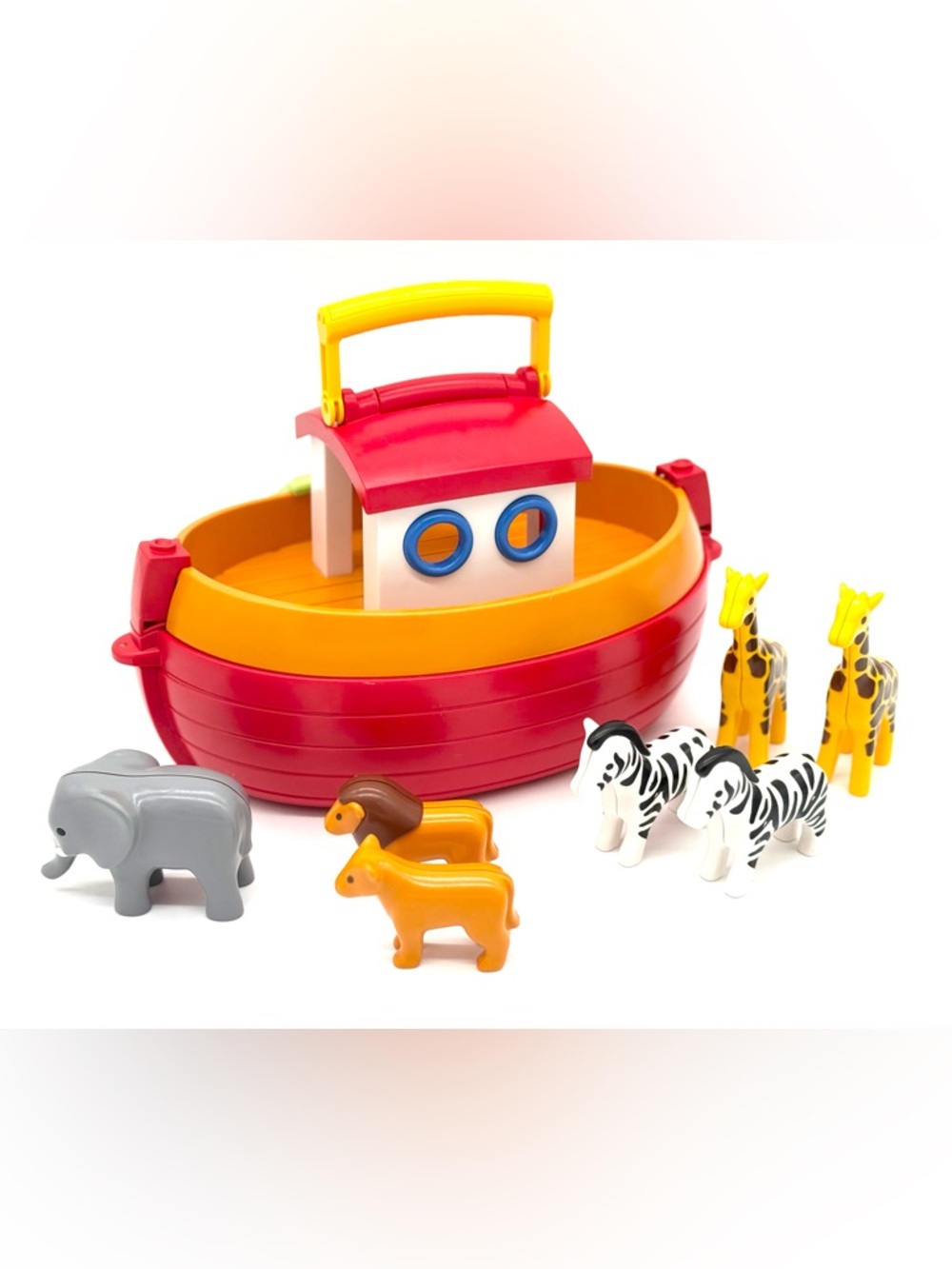 GUC Playmobil 1.2.3 My Take Along Noah's Ark Playset 6765 INCOMPLETE 2010